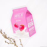 Milk One Pack #Strawberry Milk - Korean-Skincare
