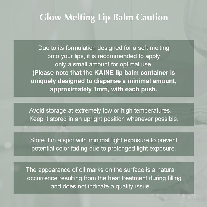 Glow Melting Lip Balm