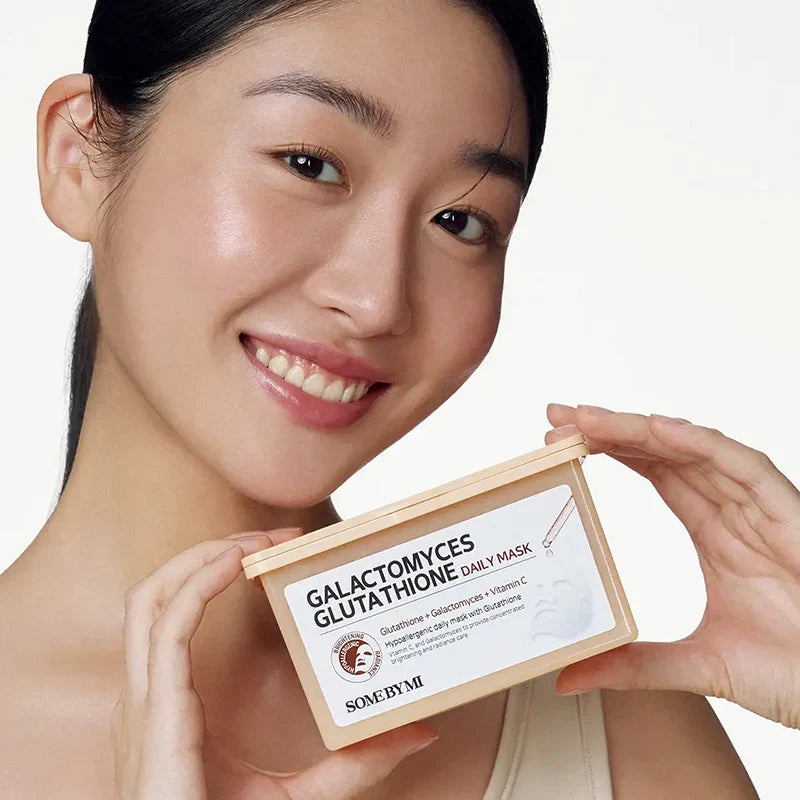 Some By Mi Galactomyces Glutathione Daily Mask I Korean Skincare Korean Skincare UK Some By Mi Galactomyces Glutathione Daily Mask I Korean Skincare Korean Skincare UK
