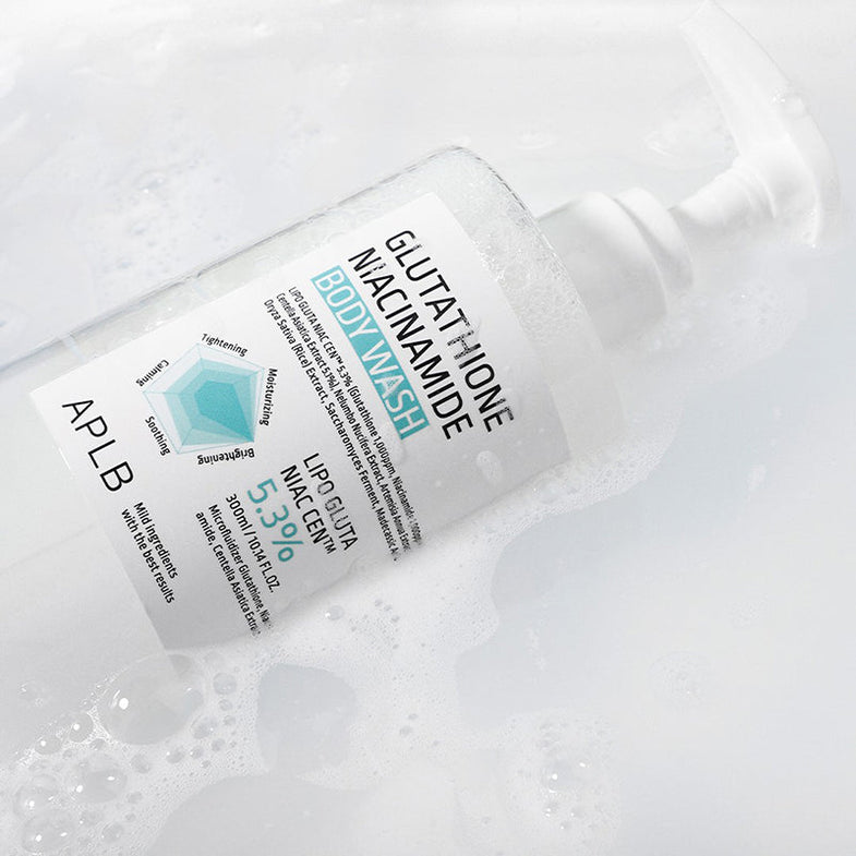 APLB - Glutathione Niacinamide Body Wash  Korean Skincare UK