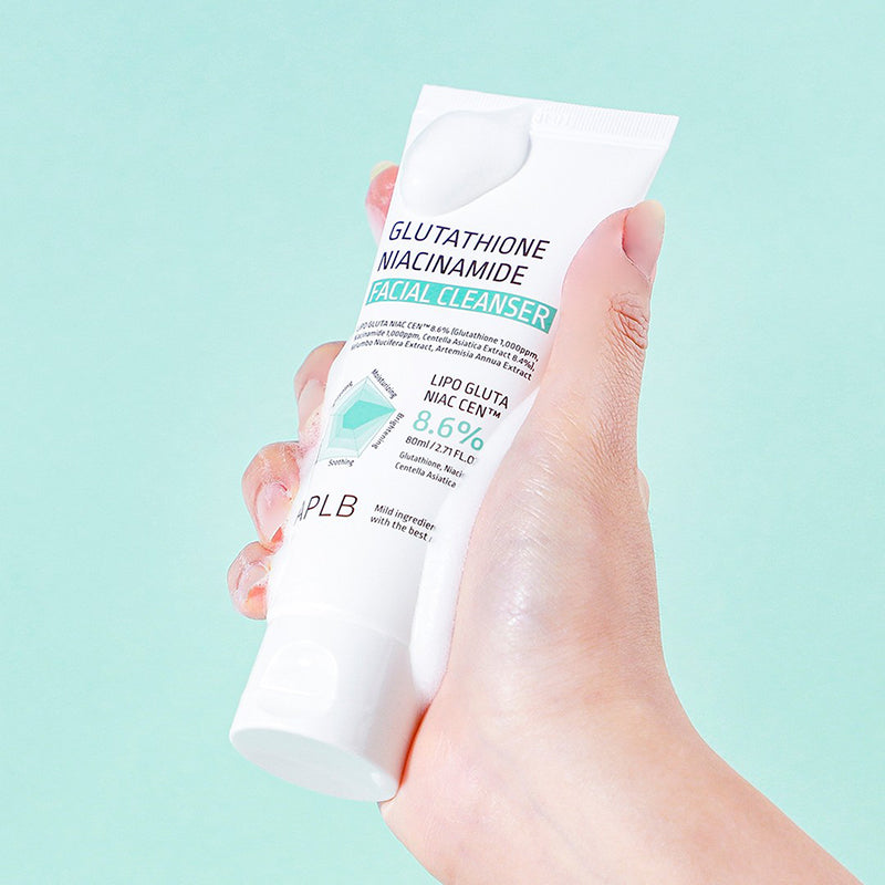 glutathione niacinamide facial cleanser APLB