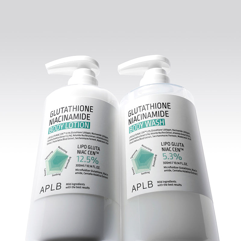 APLB - Glutathione Niacinamide Body Wash Korean Skincare UK APLB - Glutathione Niacinamide Body Wash Korean Skincare UK