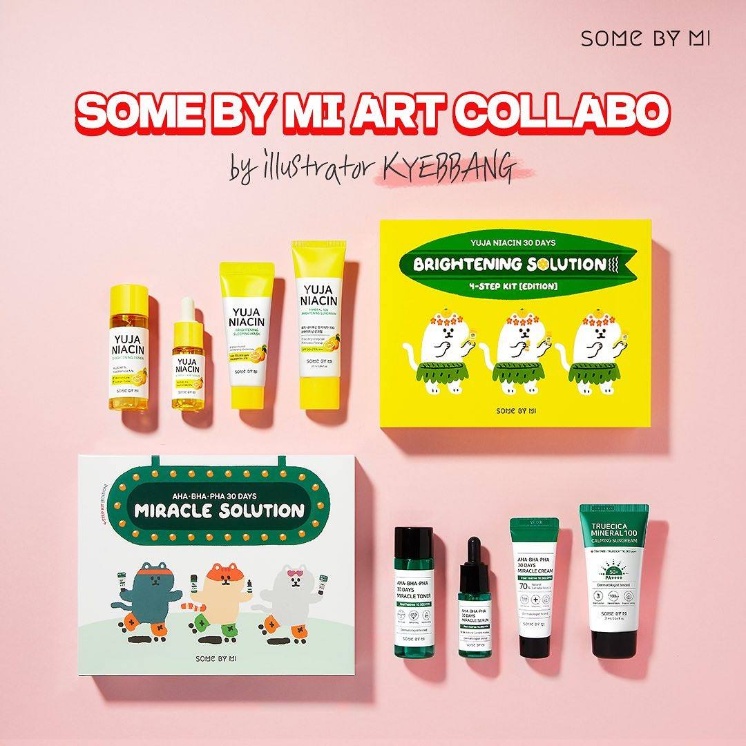 Some By Mi AHA BHA PHA 30 Days Miracle Solution 4-Step Kit - Korean-Skincare