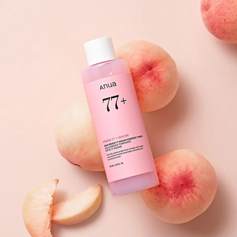 Anua - Peach 77% Niacin Essence Toner – Korean Skincare UK