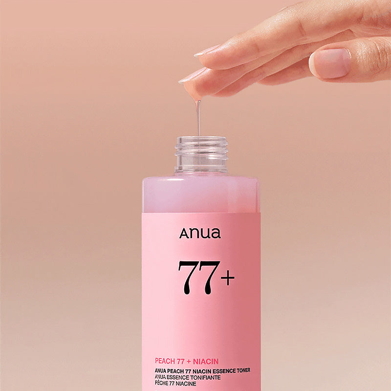 Anua - Peach 77% Niacin Essence Toner – Korean Skincare UK
