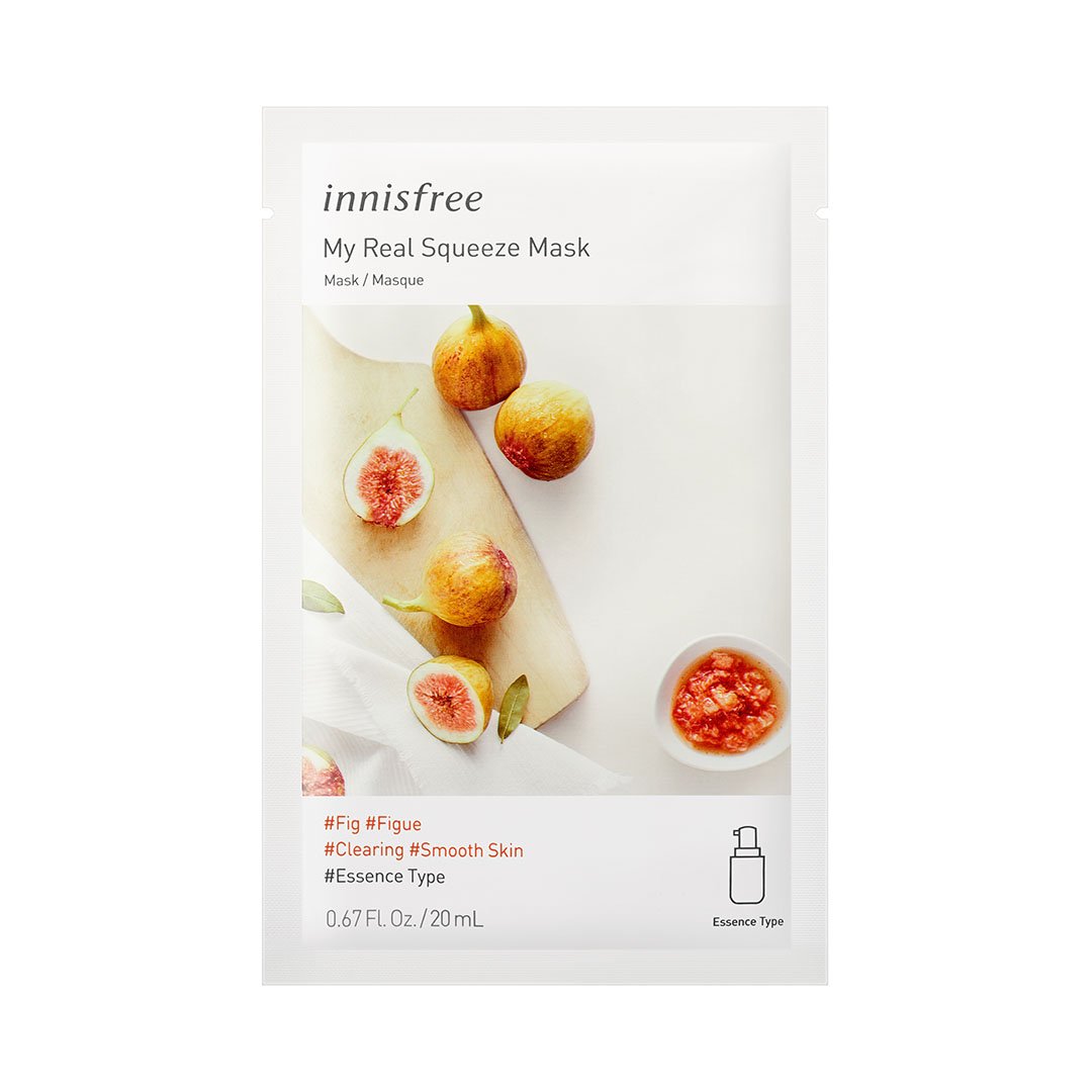 Innisfree My Real Squeeze Mask - Korean-Skincare