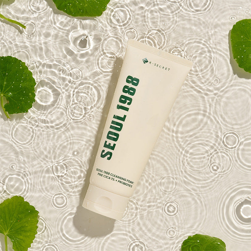 SEOUL 1988 Cleansing Foam : Pine Cica 1% + Probiotics