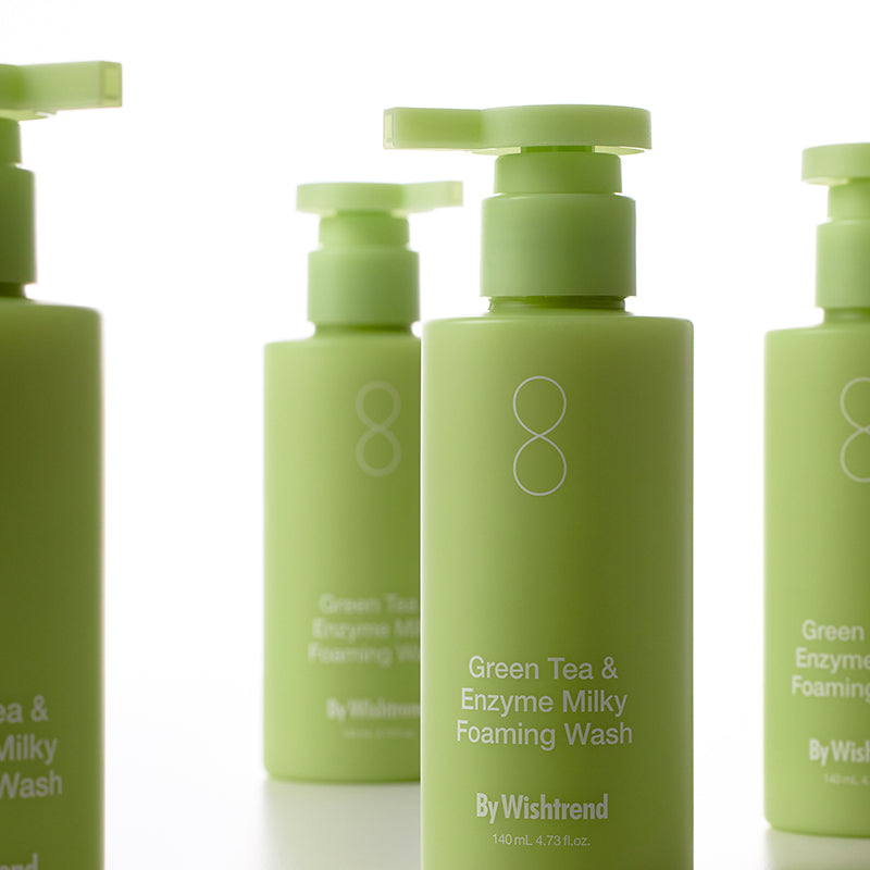 Green Tea & Enzyme Milky Foaming Wash