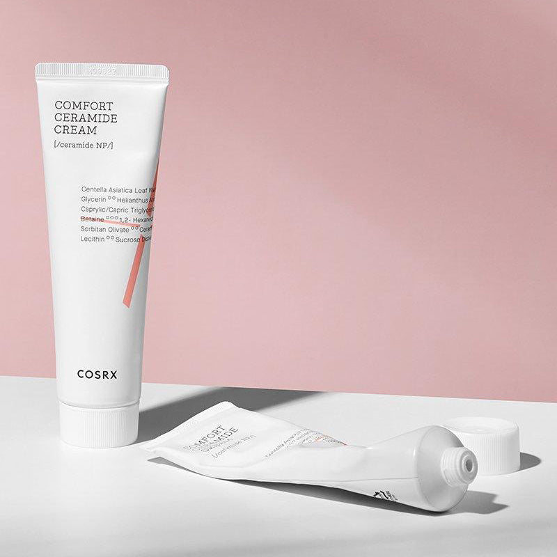 COSRX Balancium Comfort Ceramide Cream – 80g – Korean Skin Care With Free Gift