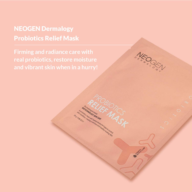Neogan Mask NEOGEN - Dermalogy Probiotics Relief Mask – Korean Skincare UK