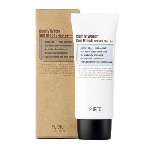 PURITO Comfy Water Sun Block SPF20~30 - Korean-Skincare