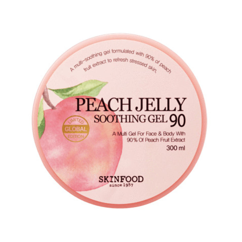 Skinfood Peach Jelly Soothing Gel 90 - Korean-Skincare